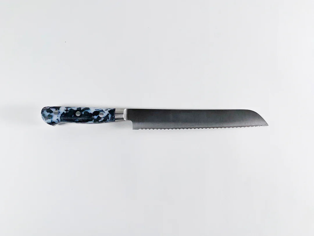 Bread Knife - Black White