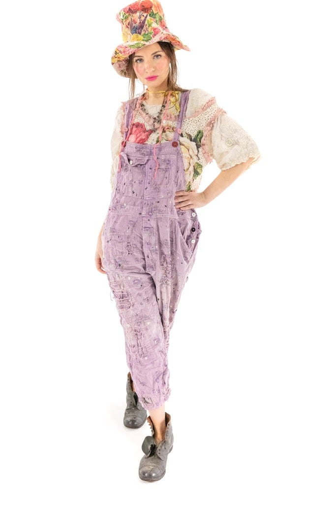 90990 Floral Print Overalls in Daphne - Magnolia Pearl – Lantern