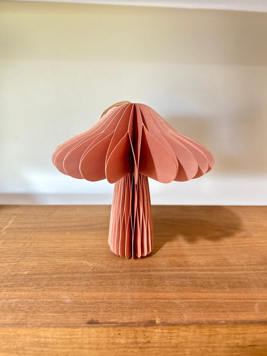 Honeycomb Mushroom Ornament