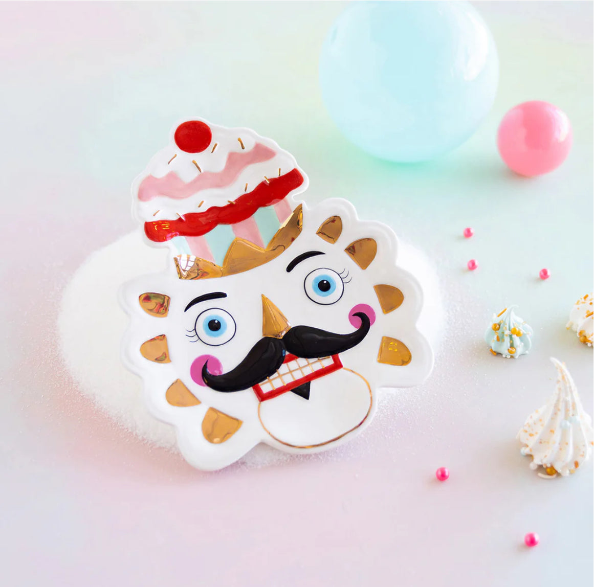 GV Colonel Cupcake Cookie Plate