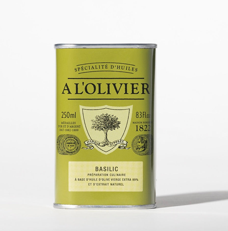 Basil infused Olive Oil
