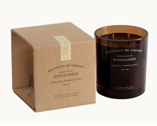 Archipelago Botanico de Havana Glass Candle