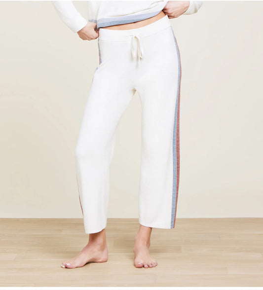 BD Cozy Chic Cream Multi Stripe Pant