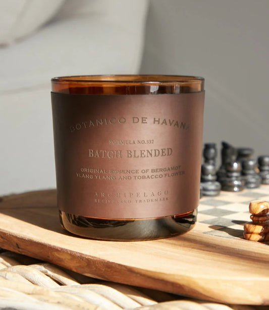 Archipelago Botanico  de Havana Letter Press Candle