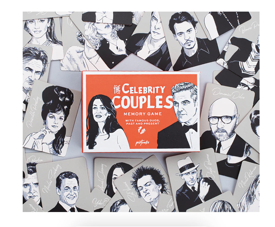 The Celebrity Couple Memory Game