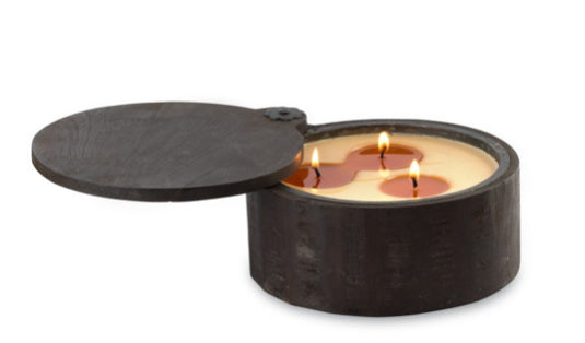 Wooden Spice Pot Candle-24 oz