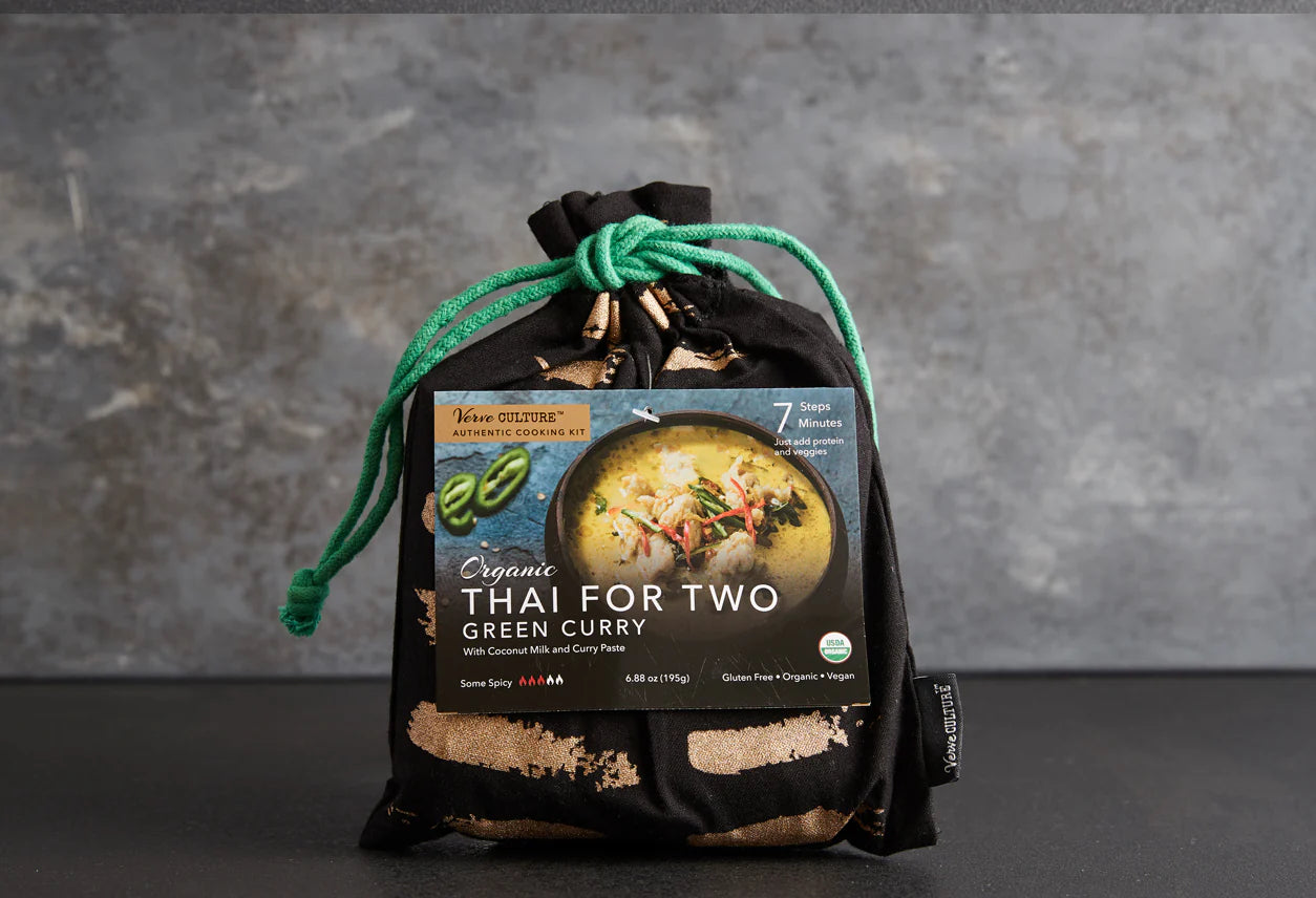 Thai For Two Cooking Kit - Organic Green Curry